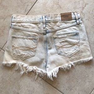 Abercrombie & Fitch  distressed Shorts
